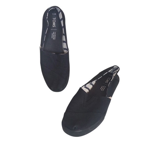 Toms Alpargata Cupsole Slip Flats - Picture 1 of 5